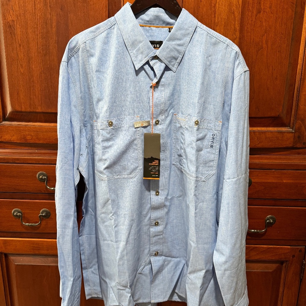 Orvis Fishing/Guide Shirt NWT XLT (Tall)